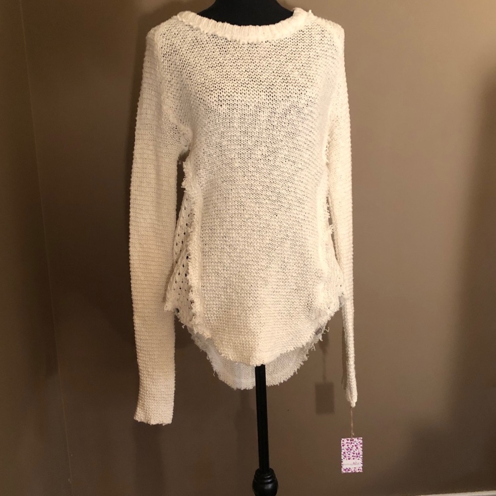 Shrinking Violet Knitted Sweater NWT